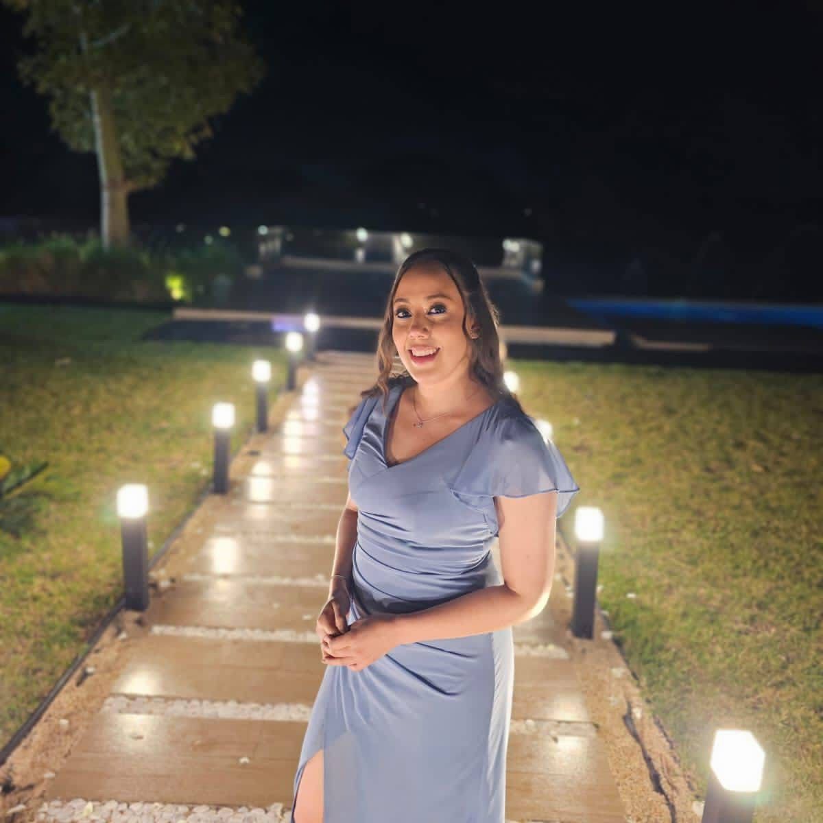 Sam Dupain — maquillaje social noche jardín para boda en CDMX