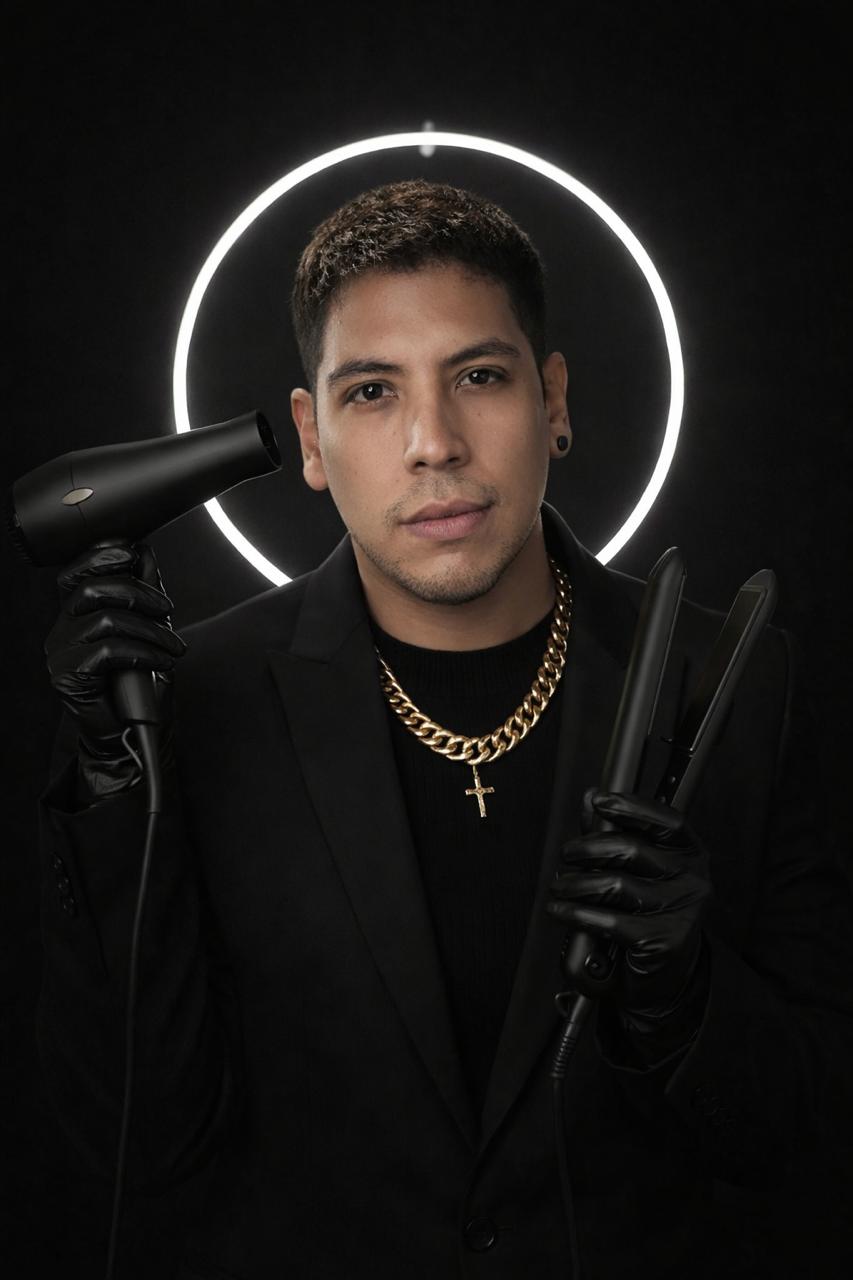 Marco — estilista experto en ondas Hollywood y peinados de gala CDMX