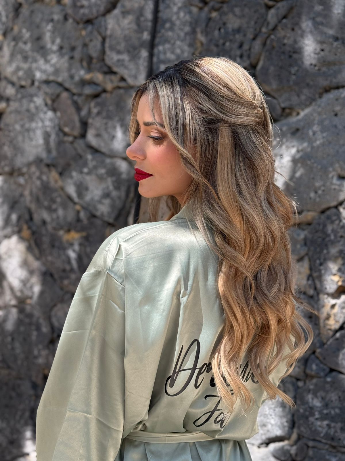 Peinado sencillo con ondas naturales — estilista a domicilio en CDMX